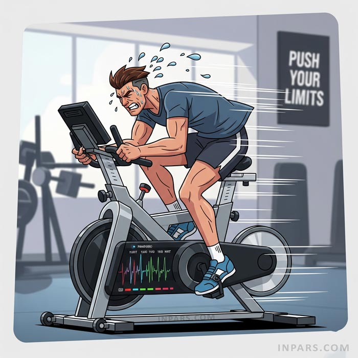 دوچرخه ثابت: متخصص تمرینات اینتروال (HIIT)