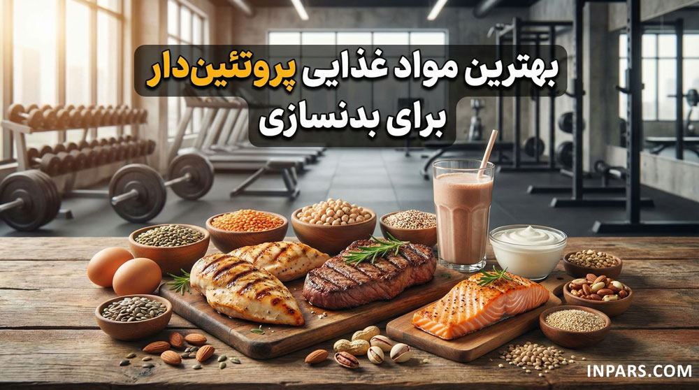 بهترین مواد غذایی پروتئین دار برای بدنسازی